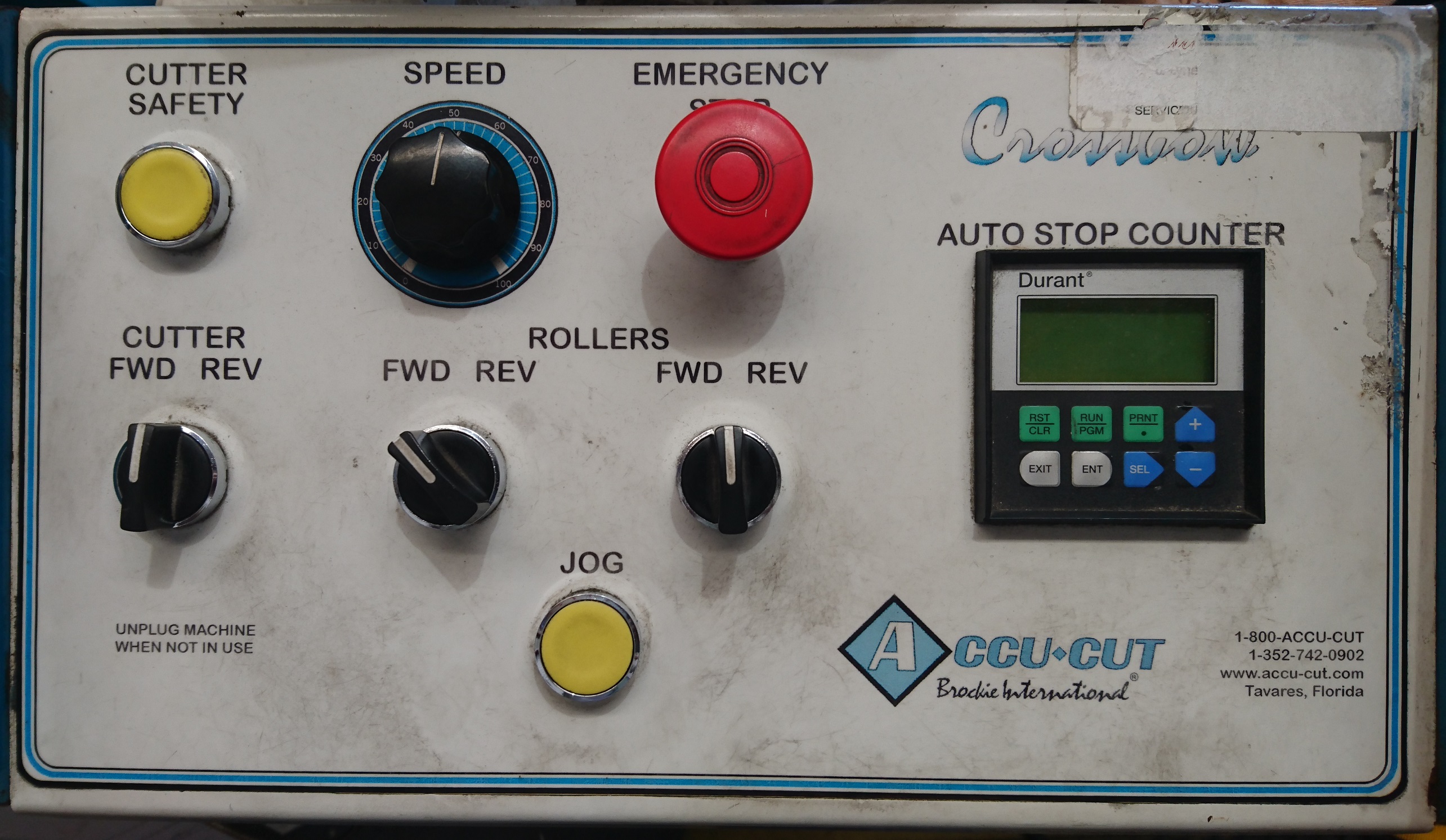 Accu-Cut Cross Bow dash