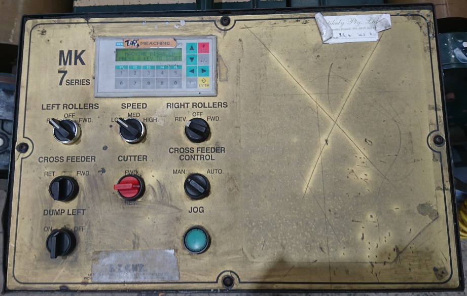 EzCut early model Mk7 dash