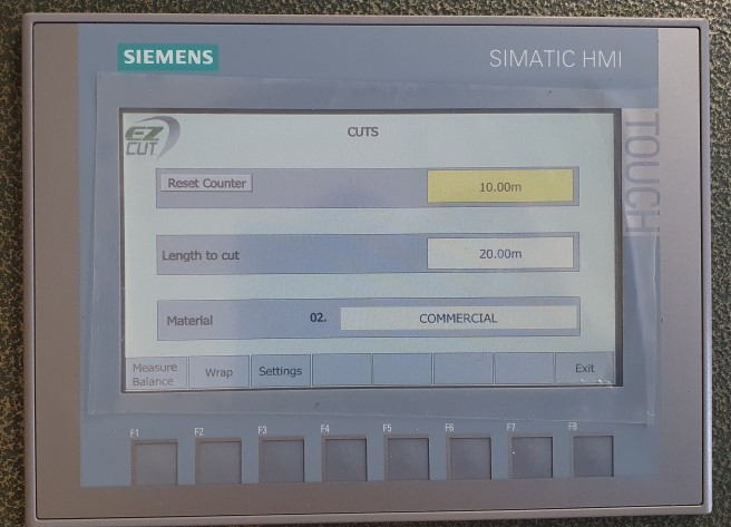 Ez-Cut Mk7 Touch Screen